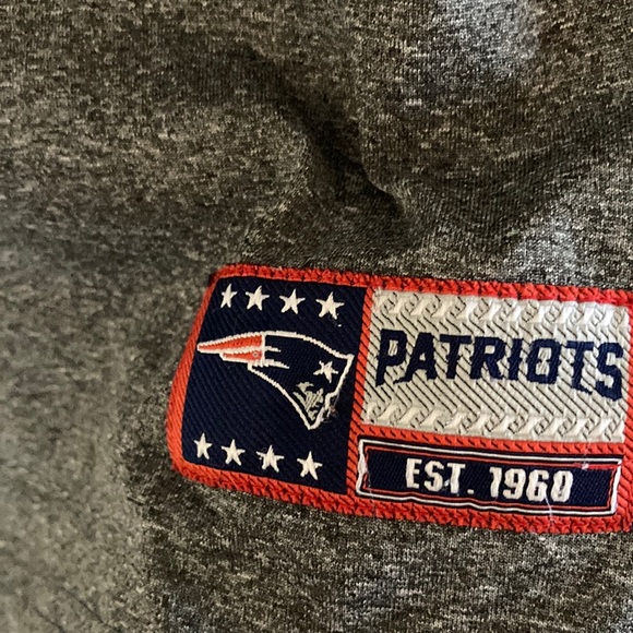 NFL Team Apparel Quarter Zip Lightweight Sweater - New England Patriots - Picture 3 of 6